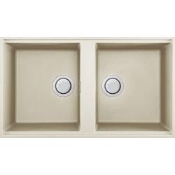 Zlewozmywak Elleci BEST 450 PODWIESZANY G62 BIANCO ANTICO GRANITEK LKB45062BSO